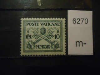 Фото марки Ватикан 1939г *