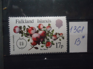 Фото марки Брит. Фолклендские острова 1981г **