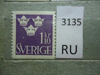 Фото марки Швеция 1948г *