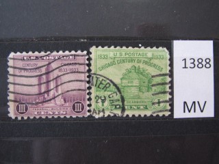Фото марки США 1933г серия