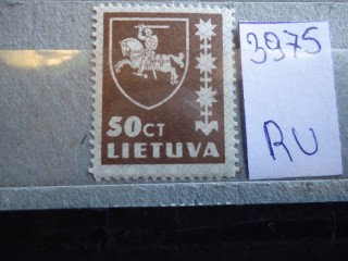 Фото марки Литва 1937г **