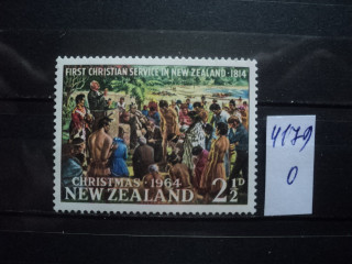 Фото марки Новая Зеландия 1964г *
