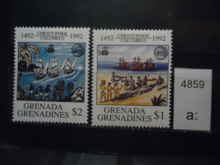 Фото марки Брит. Гренада/Гренадины 1992г (Колумб) **