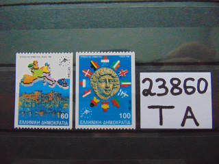 Фото марки Греция серия 1988г **