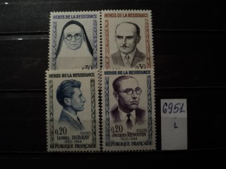 Фото марки Франция 1961г *