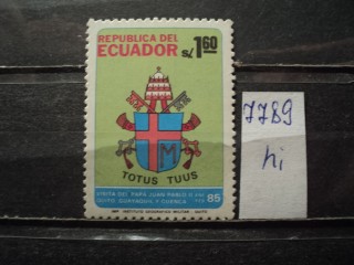 Фото марки Эквадор **