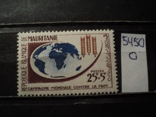 Фото марки Мавритания 1963г *