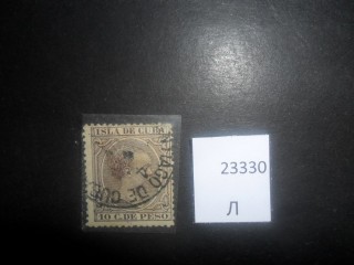 Фото марки Куба 1890г