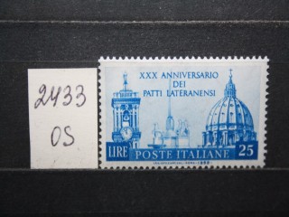 Фото марки Италия 1959г **