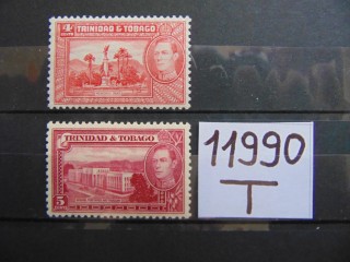 Фото марки Британские Тринидад и Тобаго 1938г *