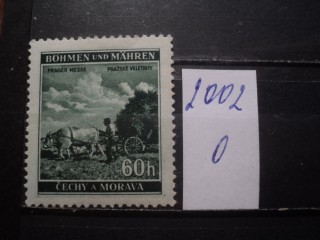 Фото марки Геррман. оккупация Чехословакии 1941г **