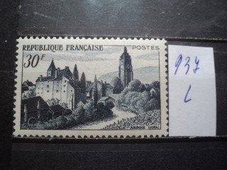 Фото марки Франция 1951г **