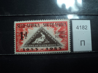 Фото марки Южная Африка 1953г *