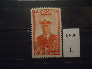 Фото марки Брит. Басутоленд 1947г **