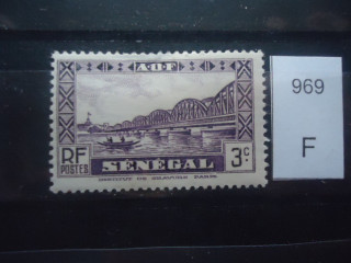 Фото марки Франц. Сенегал 1940г *