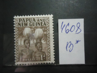 Фото марки Папуа-Новая Гвинея 1952г **