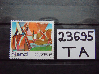 Фото марки Аландские Острова марка 2007г **