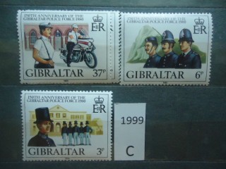 Фото марки Гибралтар 1980г серия **