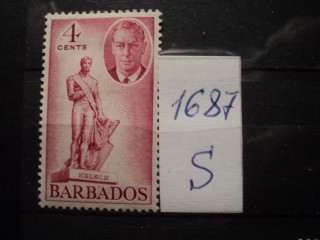 Фото марки Барбадос 1938г *