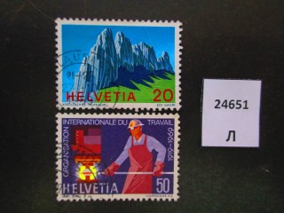 Фото марки Швейцария 1969г