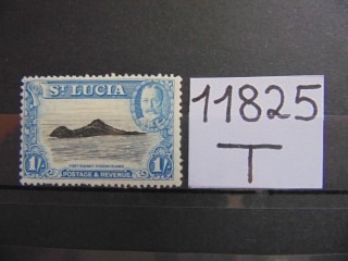 Фото марки Британская Св. Люсия 1936г *
