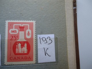 Фото марки Канада 1958г *
