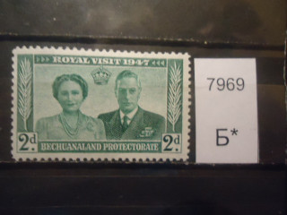 Фото марки Брит. Бечуанленд 1947г **