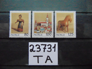 Фото марки Норвегия серия 1978г **