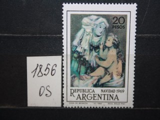 Фото марки Аргентина 1969г **