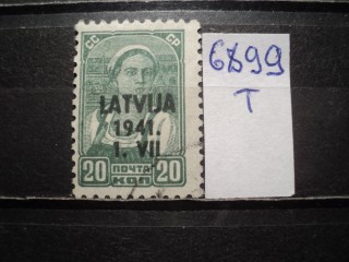 Фото марки Герман. оокупация СССР 1941г