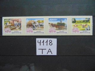 Фото марки Британский Джерсей серия 2001г **