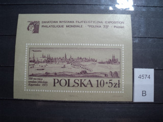 Фото марки Польша блок 1973г *