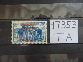 Фото марки Французский Камерун 1941г *