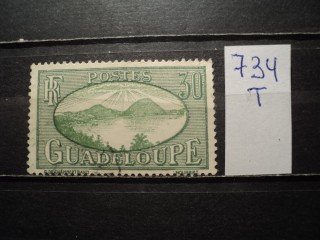 Фото марки Франц. Гваделупа 1928г