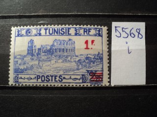 Фото марки Франц. Тунис **