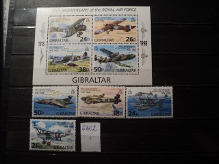 Фото марки Гибралтар серия 1998г **