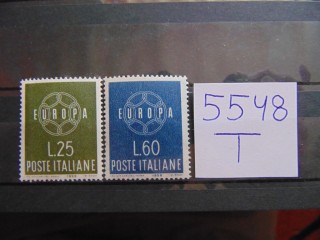 Фото марки Италия серия 1959г **