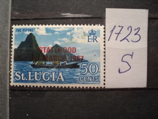 Фото марки Сент Люсия 1967г *