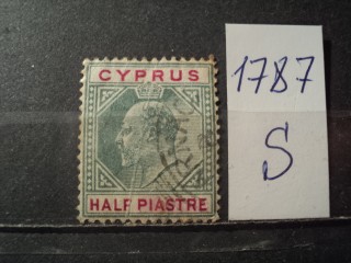 Фото марки Кипр 1907г