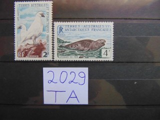 Фото марки Французская Антарктика 1960г **