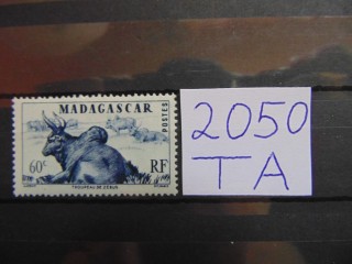 Фото марки Мадагаскар 1946г **