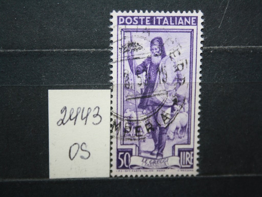 Фото марки Италия 1950г