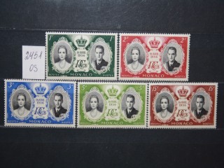 Фото марки Монако 1956г серия **