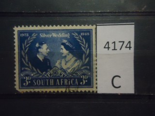 Фото марки Южная Африка 1948г **