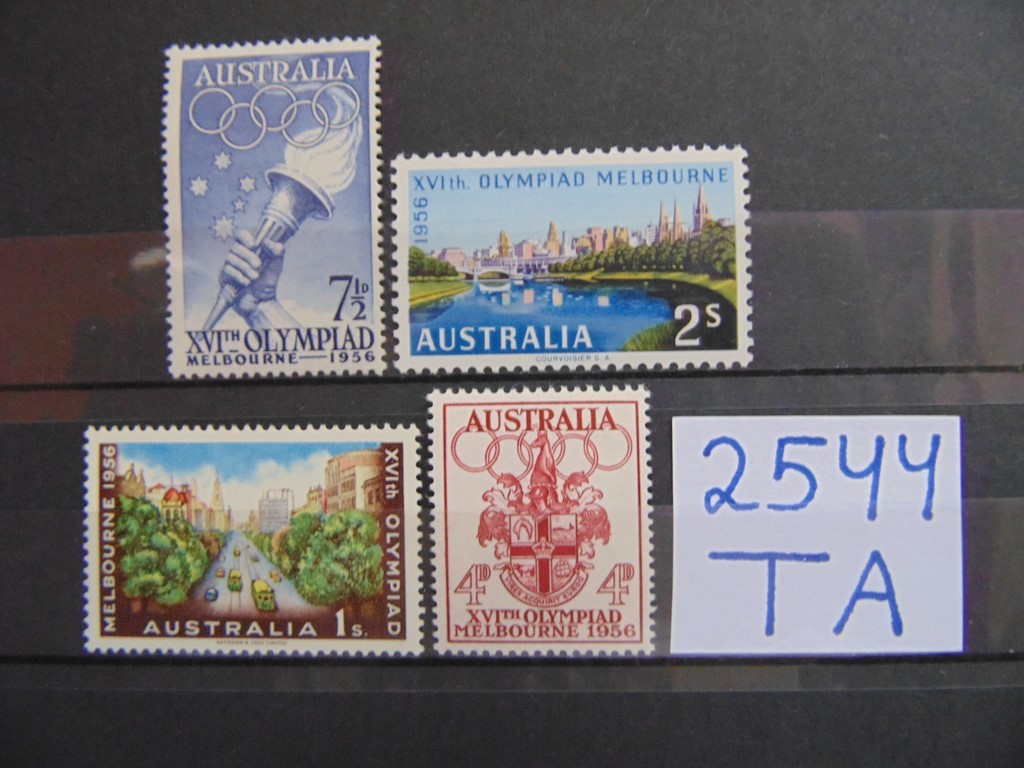 Фото марки Австралия серия 1956г **