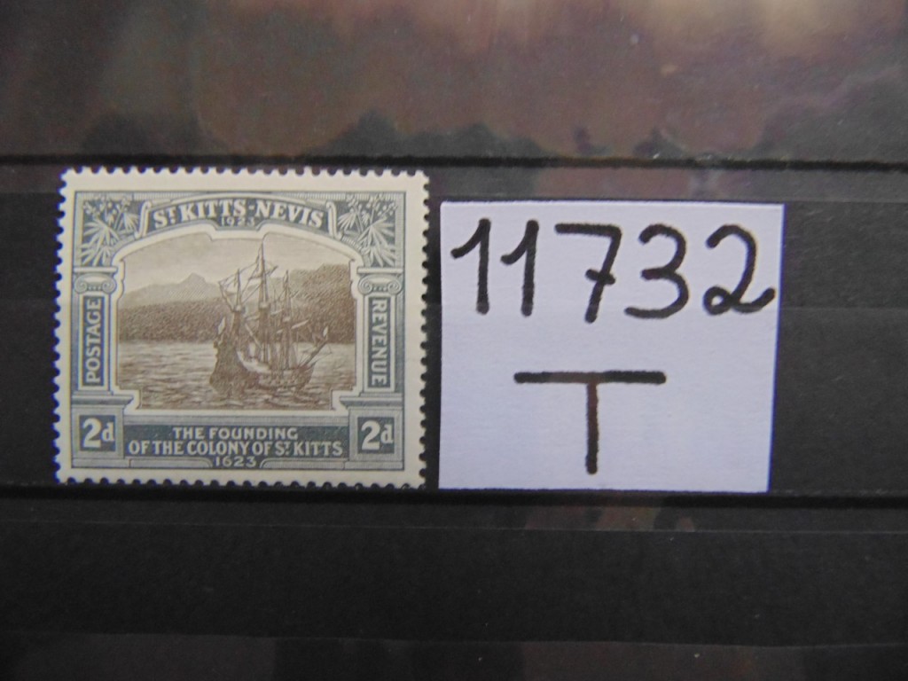 Фото марки Британский Невис 1923г **