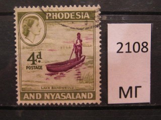 Фото марки Родезия 1959г