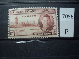 Фото марки Брит. Виргинские острова 1946г *