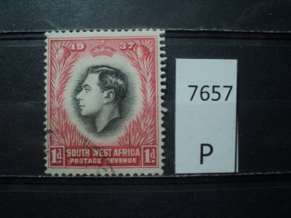 Фото марки Брит. Южная Африка 1937г