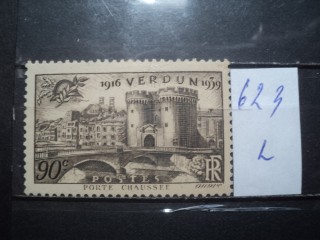Фото марки Франция 1939г *